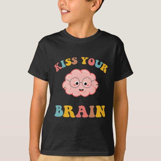 Camiseta Besar tu agradecimiento de profesor de Brain Sped  (Anverso)