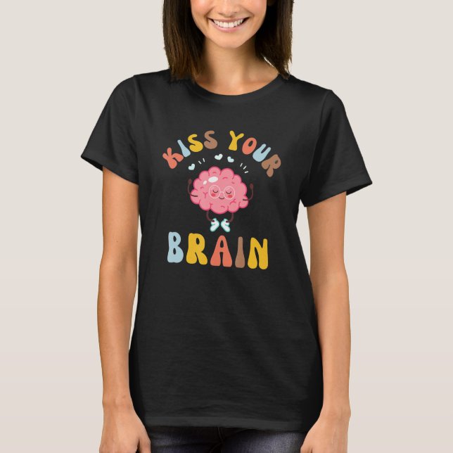 Camiseta Besar tu agradecimiento de profesor de Brain Sped  (Anverso)