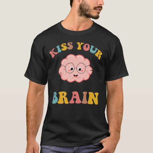 Camiseta Besar tu agradecimiento de profesor de Brain Sped  (Anverso)