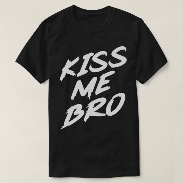 Camiseta Besarme hermano (Diseño del anverso)