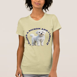 Camiseta Besé a un cachorro de Bichon Frise
