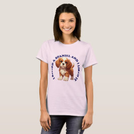 Camiseta Besé a un cachorro de Cocker Spaniel