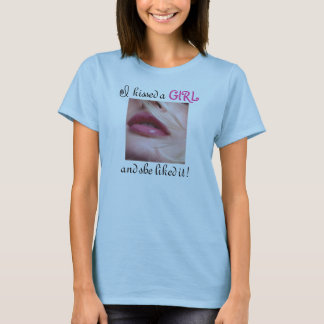Camiseta ¡Besé a un chica!