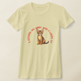 Camiseta Besé a un gato abisano