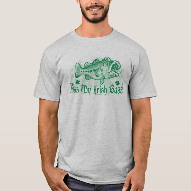 Camiseta Bese mi bajo irlandés (Anverso)