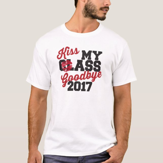 Camiseta bese mi clase adiós 2017 (Anverso)