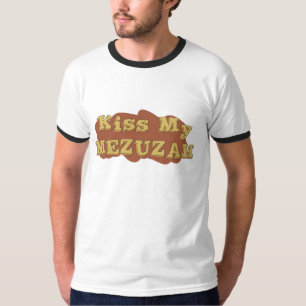 Camiseta Bese mi mezuzah - humor hebreo judío