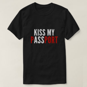 Camiseta Bese mi pasaporte