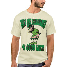 Bese mi trébol para la buena suerte