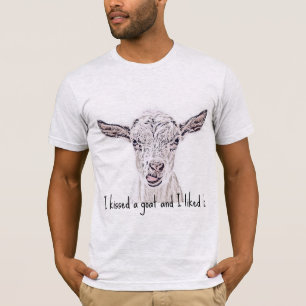 Camiseta Besé una cabra