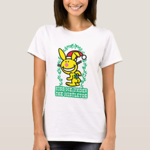 Camiseta Béseme debajo del muérdago