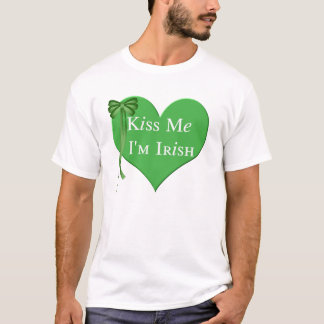 Camiseta Béseme el irlandés Im