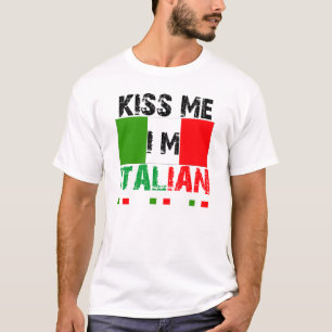 Camiseta Béseme en italiano