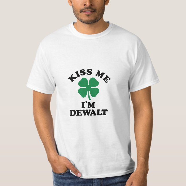 Camiseta Béseme, Im DEWALT (Anverso)