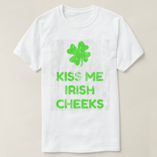 Camiseta Béseme las mejillas irlandesas DS