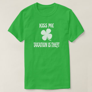 Camiseta Béseme que los impuestos son hurto
