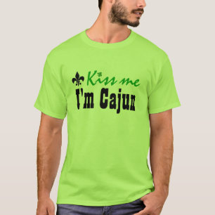 Camiseta Béseme que soy Cajun - modificado para requisitos