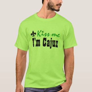 Camiseta Béseme que soy Cajun - modificado para requisitos