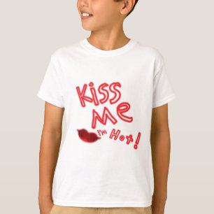 Camiseta Béseme que soy caliente