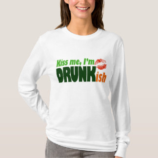 Camiseta Béseme que soy Drunkish
