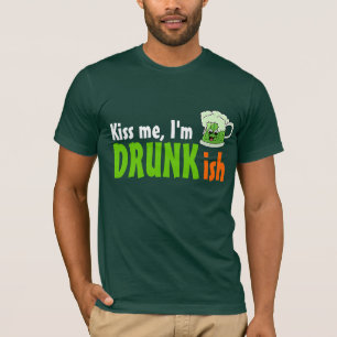 Camiseta Béseme que soy Drunkish