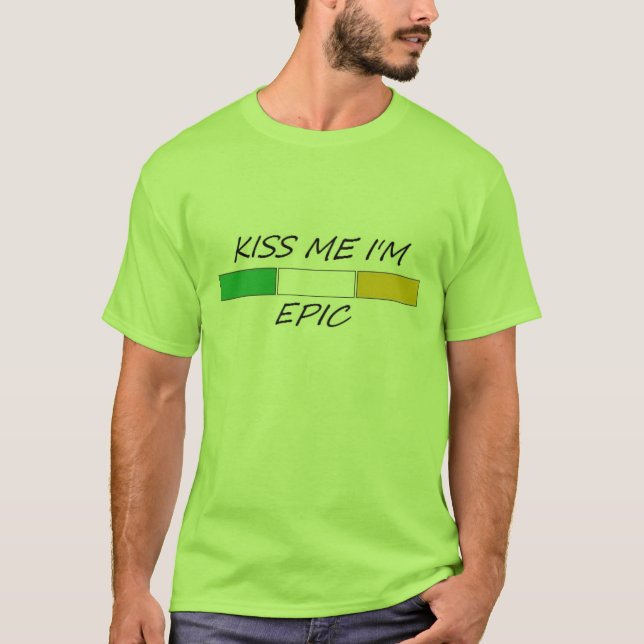 Camiseta BÉSEME que soy ÉPICO (Anverso)