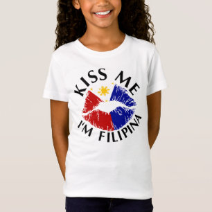 Camiseta Béseme que soy filipina