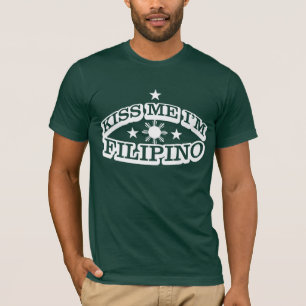Camiseta Béseme que soy filipino