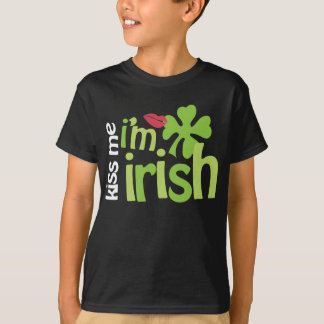 Camiseta Béseme que soy irlandés