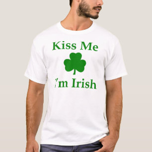 Camiseta Béseme que soy irlandés