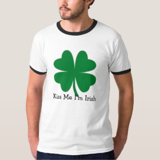 Camiseta Béseme que soy irlandés