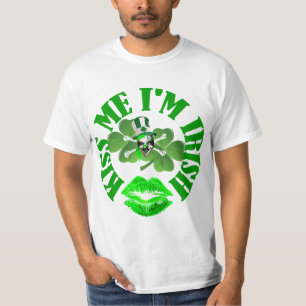 Camiseta Béseme que soy irlandés