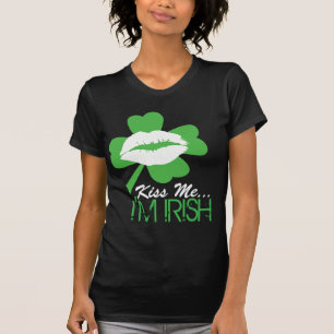 Camiseta Béseme que soy irlandés