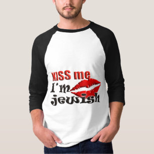 Camiseta Béseme que soy judío