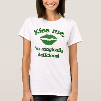 Camiseta Béseme que soy mágico delicioso