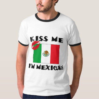 Camiseta Béseme que soy mexicano