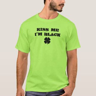 Camiseta Béseme que soy negro