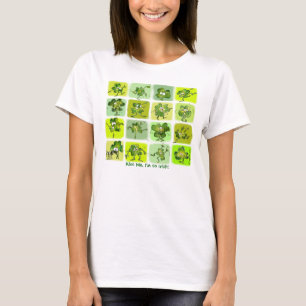 Camiseta Béseme que soy tan irlandés - los tréboles lind