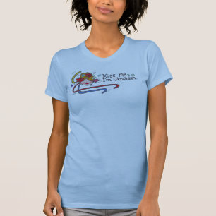 Camiseta Béseme que soy ucraniano para el Fest popular