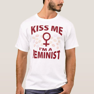 Camiseta Béseme que soy una feminista