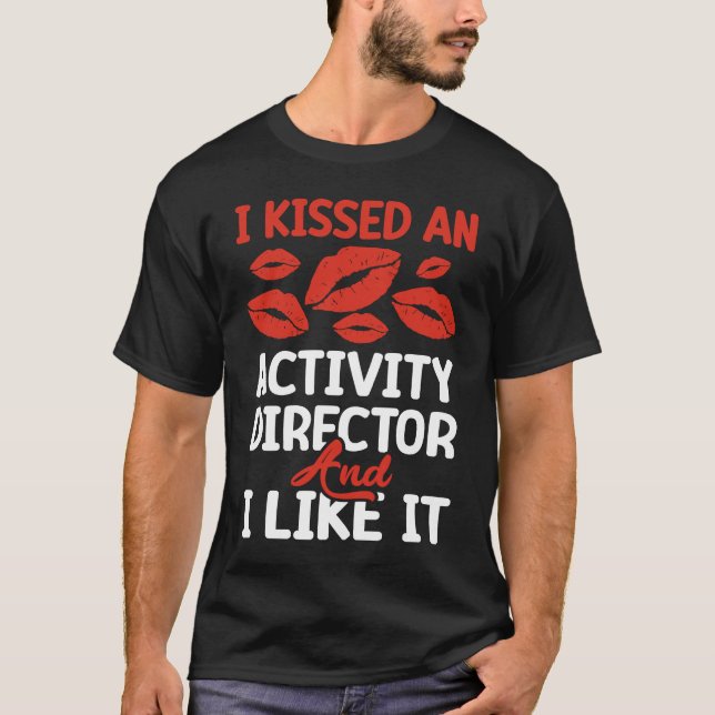 Camiseta besó a un director de actividad (Anverso)