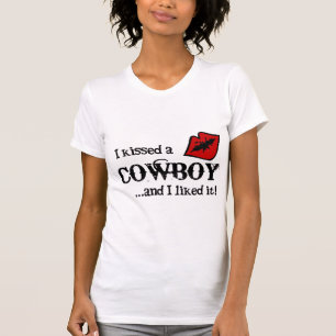 Camiseta Besó a un vaquero