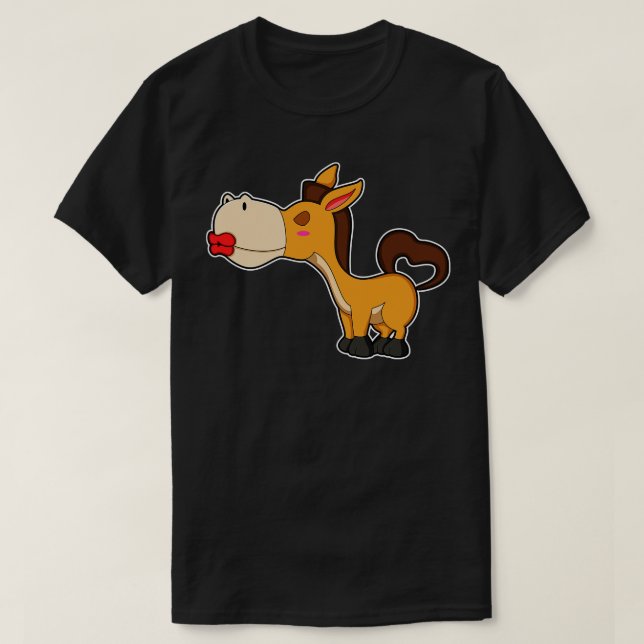 Camiseta Beso de caballo (Diseño del anverso)