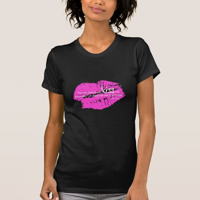 Camiseta Beso de Mae West - fan Merch (Anverso)