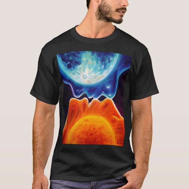 Camiseta Beso de sol y luna (Anverso)