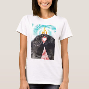 Camiseta beso del cuervo