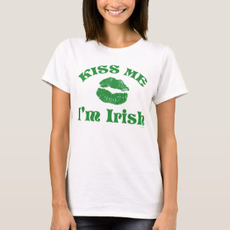 Camiseta Beso del Día de San Patricio Soy Irlandés