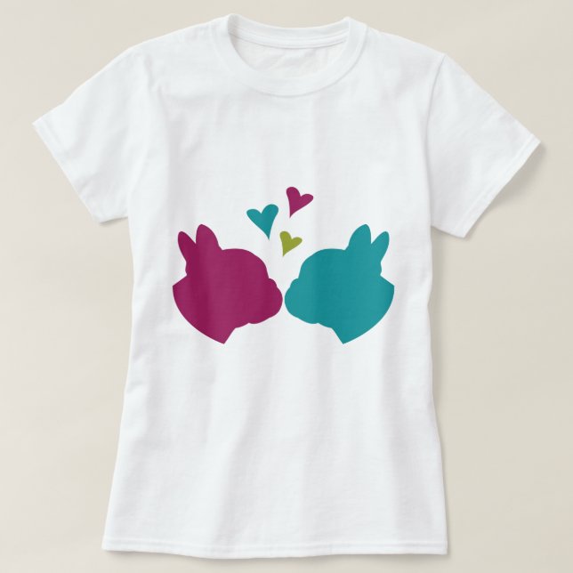 Camiseta Beso del francés (Diseño del anverso)