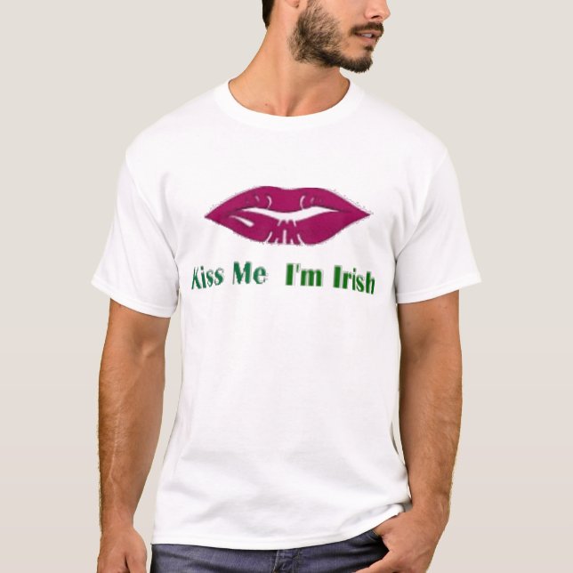 Camiseta Beso del irlandés (Anverso)