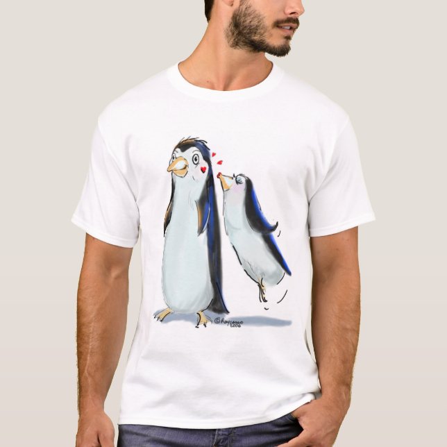 Camiseta Beso del pingüino (Anverso)